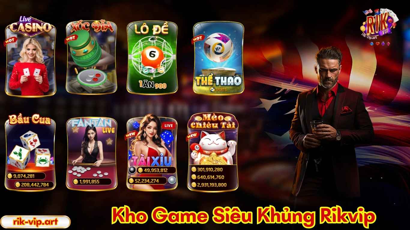 Kho Game Siêu Khủng Rikvip Kho Game Siêu Khủng Rikvip