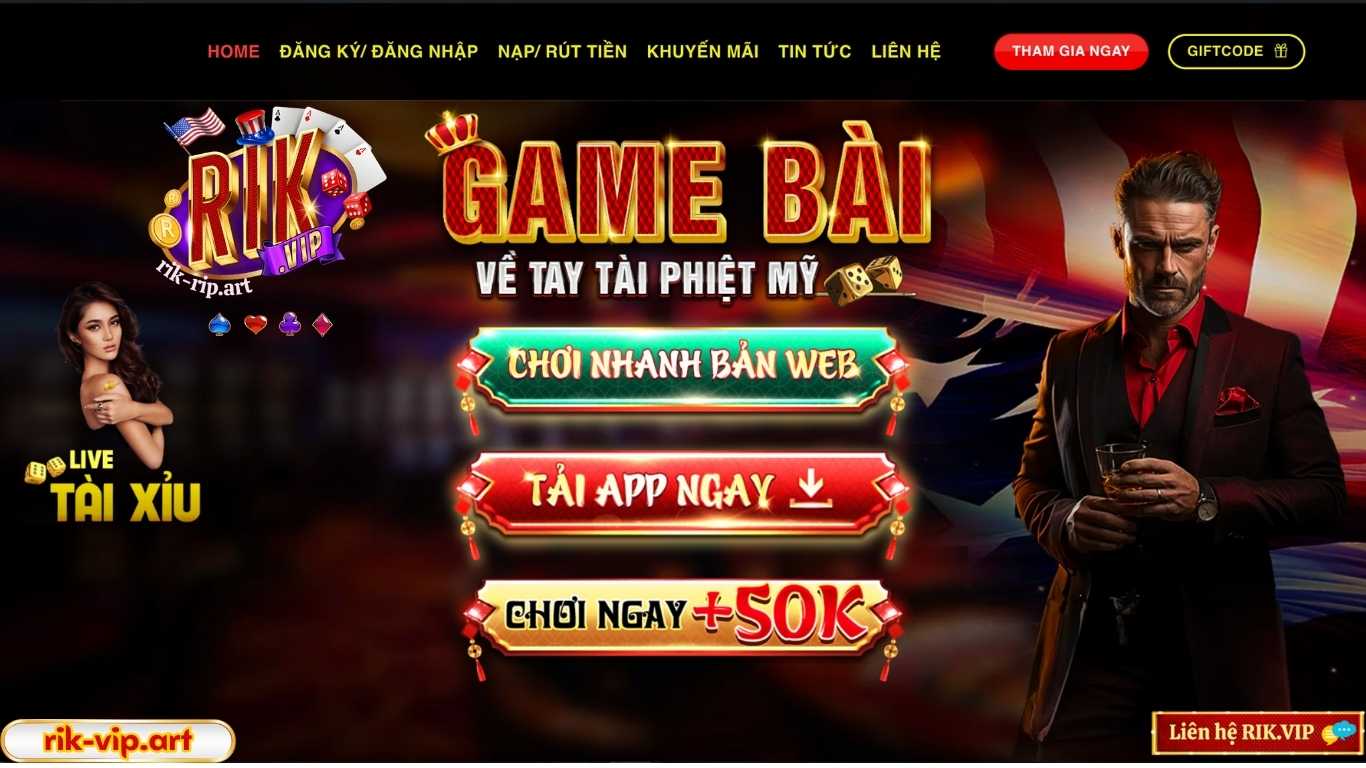 Rikvip Game Bài Tài Phiệt Mỹ Uy Tín Số 1 Rikvip Game Bài Tài Phiệt Mỹ Uy Tín Số 1