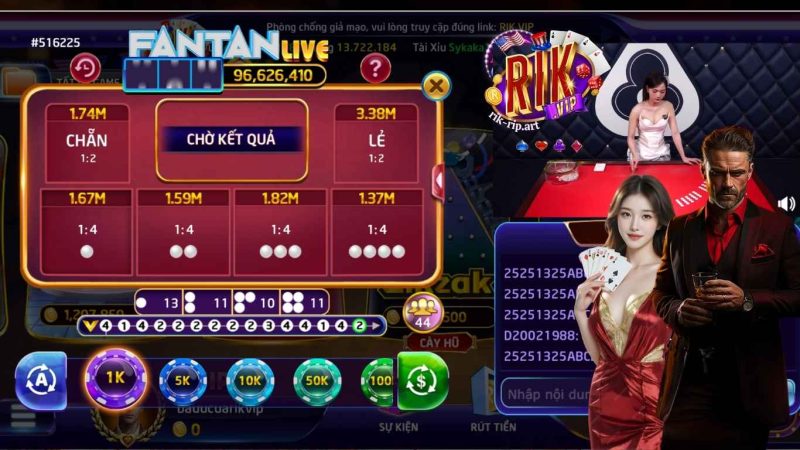 Kinh nghiệm chơi Fantan Rikvip hiệu quả