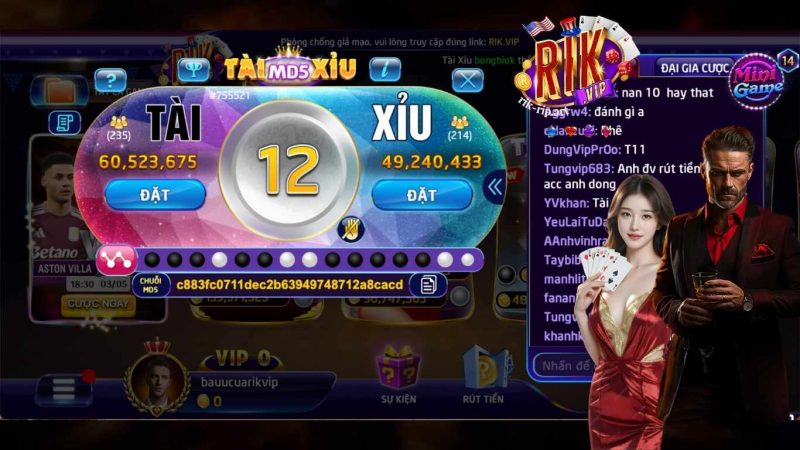 Các thể loại cược tài xỉu trên cổng game